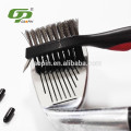 Brosse chaude de club de golf de vente avec le groover, brosse de nettoyage de club de golf